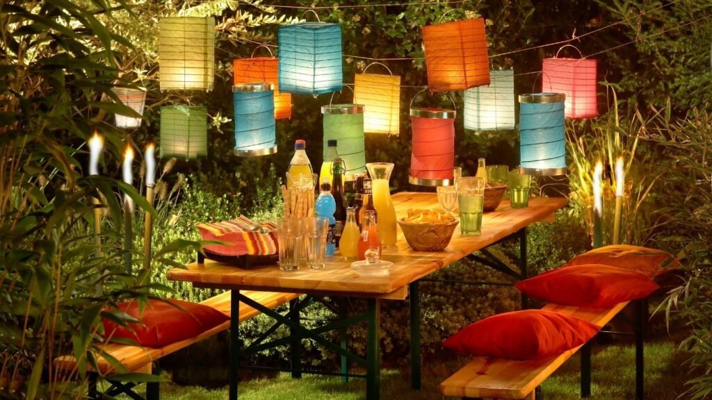 DIY backyard party ideas